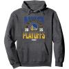 imageNBA Official Golden State Warriors Playoffs 2025 Pullover HoodieDark Heather Grey