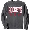 imageNBA Official Houston Rockets Battle Tested SweatshirtDark Heather Grey