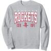 imageNBA Official Houston Rockets Battle Tested SweatshirtHeather Grey