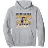 imageNBA Official Indiana Pacers Hook Pullover HoodieHeather Grey