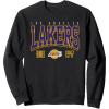 imageNBA Official Los Angeles Lakers Battle Tested SweatshirtBlack
