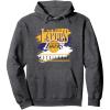 imageNBA Official Los Angeles Lakers Henna Pullover HoodieDark Heather Grey