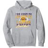 imageNBA Official Los Angeles Lakers Hook Pullover HoodieHeather Grey