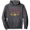 imageNBA Official Los Angeles Lakers Hot Plate Pullover HoodieDark Heather Grey
