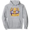 imageNBA Official Los Angeles Lakers Hot Pullover HoodieHeather Grey