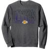 imageNBA Official Los Angeles Lakers Razors Edge SweatshirtDark Heather Grey
