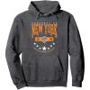 imageNBA Official New York Knicks Rising Star Happen Pullover HoodieDark Heather Grey