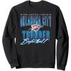 imageNBA Official Oklahoma City Thunder Fade Out SweatshirtBlack