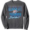 imageNBA Official Oklahoma City Thunder Fade Out SweatshirtDark Heather Grey