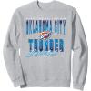 imageNBA Official Oklahoma City Thunder Fade Out SweatshirtHeather Grey
