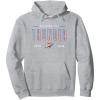 imageNBA Official Oklahoma City Thunder Half Moon Pullover HoodieHeather Grey