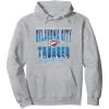 imageNBA Official Oklahoma City Thunder Hook Pullover HoodieHeather Grey