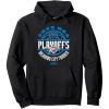 imageNBA Official Oklahoma City Thunder Playoffs 2025 Game Time Pullover HoodieBlack