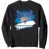 imageNBA Official Oklahoma City Thunder Spilled Paint SweatshirtBlack