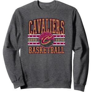 imageNBA Cleveland Cavaliers Courtside SweatshirtDark Heather Grey