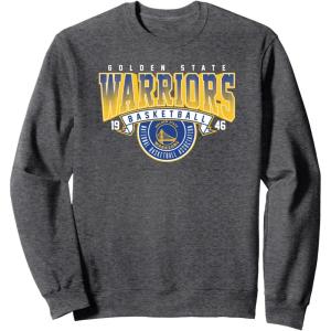 imageNBA Golden State Warriors Coming At Ya SweatshirtDark Heather Grey