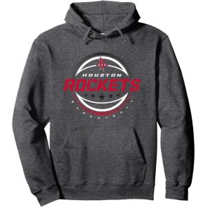 imageNBA Houston Rockets The Rock Pullover HoodieDark Heather Grey