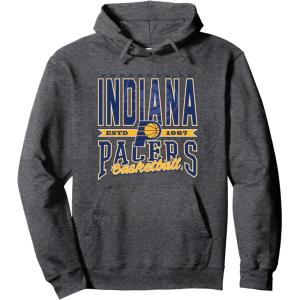 imageNBA Indiana Pacers Nonstop Action Pullover HoodieDark Heather Grey