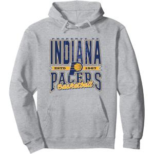 imageNBA Indiana Pacers Nonstop Action Pullover HoodieHeather Grey