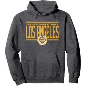 imageNBA Los Angeles Lakers City Pride Pullover HoodieDark Heather Grey