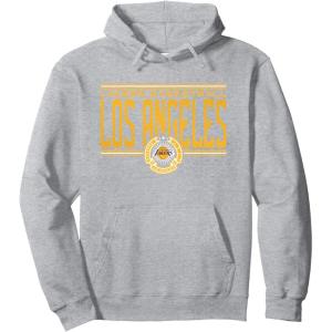 imageNBA Los Angeles Lakers City Pride Pullover HoodieHeather Grey