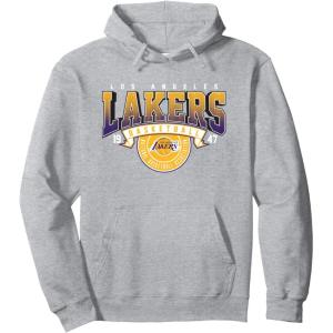 imageNBA Los Angeles Lakers Coming At Ya Pullover HoodieHeather Grey