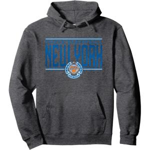 imageNBA New York Knicks City Pride Pullover HoodieDark Heather Grey