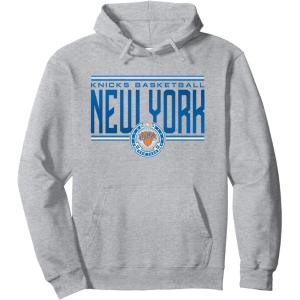 imageNBA New York Knicks City Pride Pullover HoodieHeather Grey