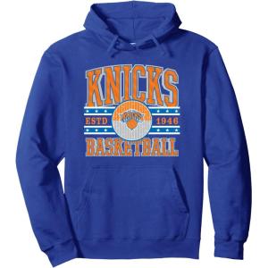 imageNBA New York Knicks Courtside Pullover HoodieRoyal Blue