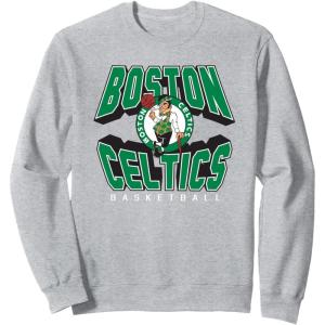 imageNBA Official Boston Celtics Blowin Up SweatshirtHeather Grey