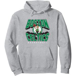 imageNBA Official Boston Celtics Hot Pullover HoodieHeather Grey