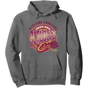 imageNBA Official Cleveland Cavaliers Playoffs 2025 Game Day Pullover HoodieAsphalt Grey