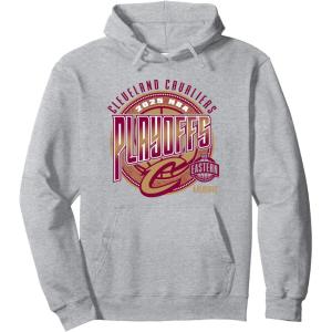 imageNBA Official Cleveland Cavaliers Playoffs 2025 Game Day Pullover HoodieHeather Grey