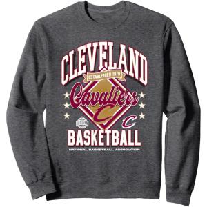 imageNBA Official Cleveland Cavaliers Tip Off SweatshirtDark Heather Grey