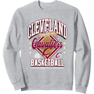 imageNBA Official Cleveland Cavaliers Tip Off SweatshirtHeather Grey