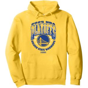 imageNBA Official Golden State Warriors Exclusive Playoffs 2025 Pullover HoodieLemon Yellow
