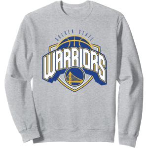 imageNBA Official Golden State Warriors Hang Time SweatshirtHeather Grey