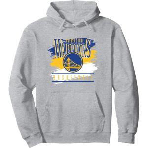 imageNBA Official Golden State Warriors Henna Pullover HoodieHeather Grey