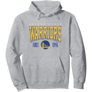 imageNBA Official Golden State Warriors Hot Plate Pullover HoodieHeather Grey