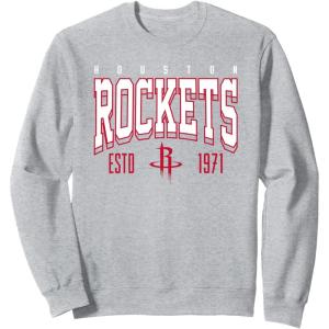 imageNBA Official Houston Rockets Battle Tested SweatshirtHeather Grey