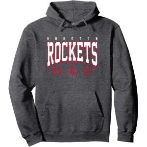 imageNBA Official Houston Rockets Hot Plate Pullover HoodieDark Heather Grey