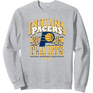 imageNBA Official Indiana Pacers 2025 Playoffs Showtime SweatshirtHeather Grey