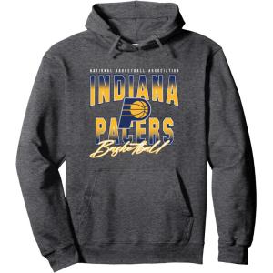 imageNBA Official Indiana Pacers Hook Pullover HoodieDark Heather Grey