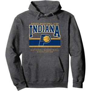 imageNBA Official Indiana Pacers Up Top Hark Pullover HoodieDark Heather Grey