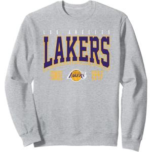 imageNBA Official Los Angeles Lakers Battle Tested SweatshirtHeather Grey