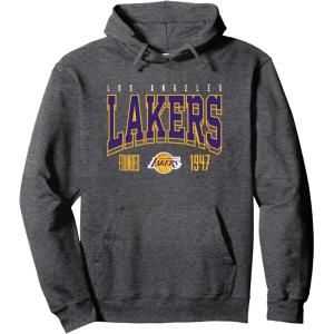 imageNBA Official Los Angeles Lakers Hot Plate Pullover HoodieDark Heather Grey