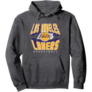 imageNBA Official Los Angeles Lakers Hot Pullover HoodieDark Heather Grey