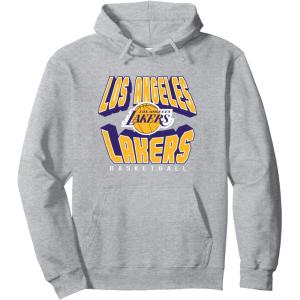 imageNBA Official Los Angeles Lakers Hot Pullover HoodieHeather Grey