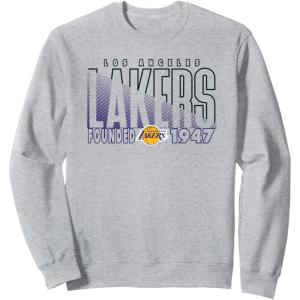 imageNBA Official Los Angeles Lakers Razors Edge SweatshirtHeather Grey