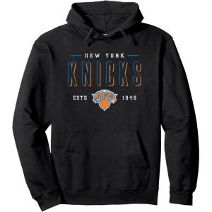 imageNBA Official New York Knicks Half Moon Pullover HoodieBlack
